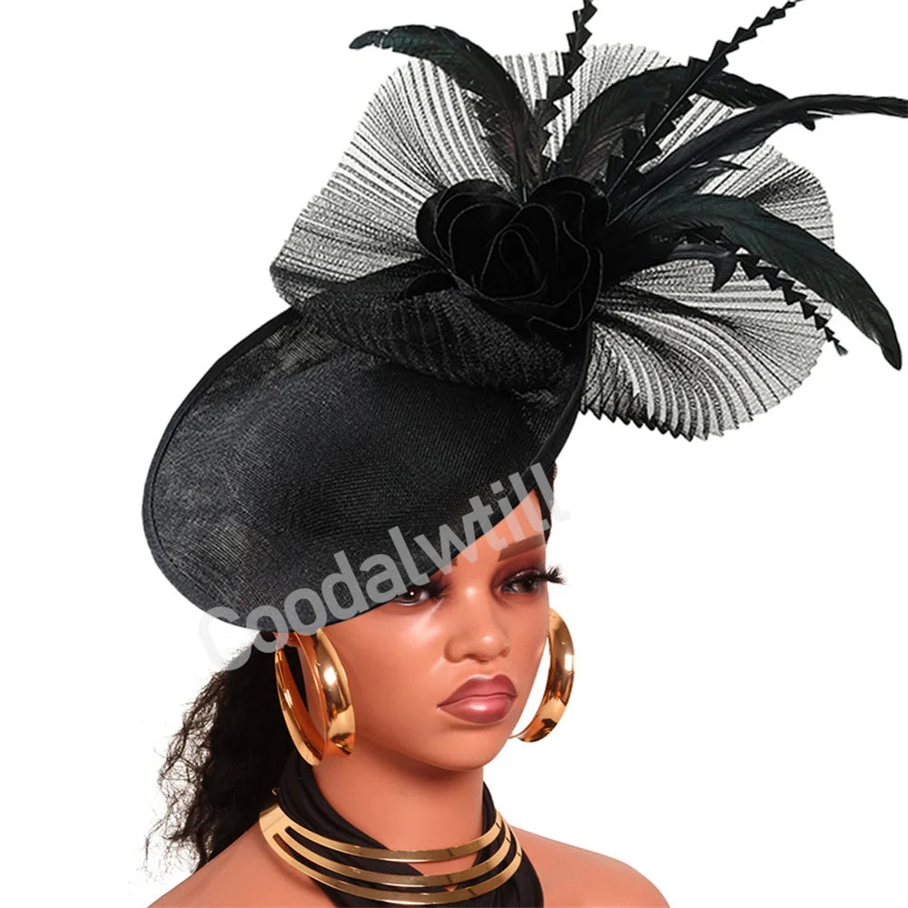 Fascinator Marine Élégant