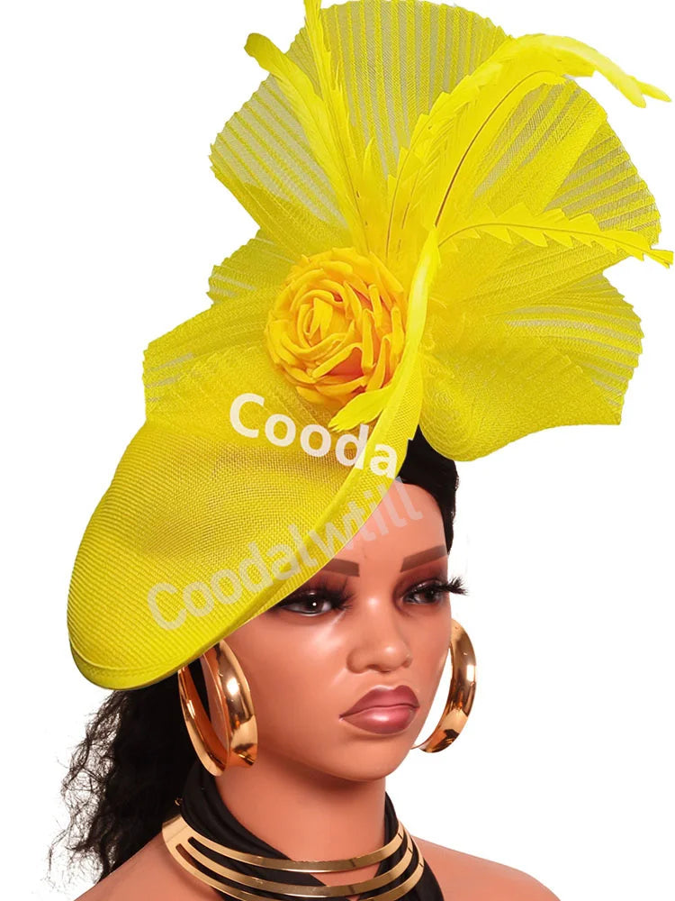 Fascinator Marine Élégant