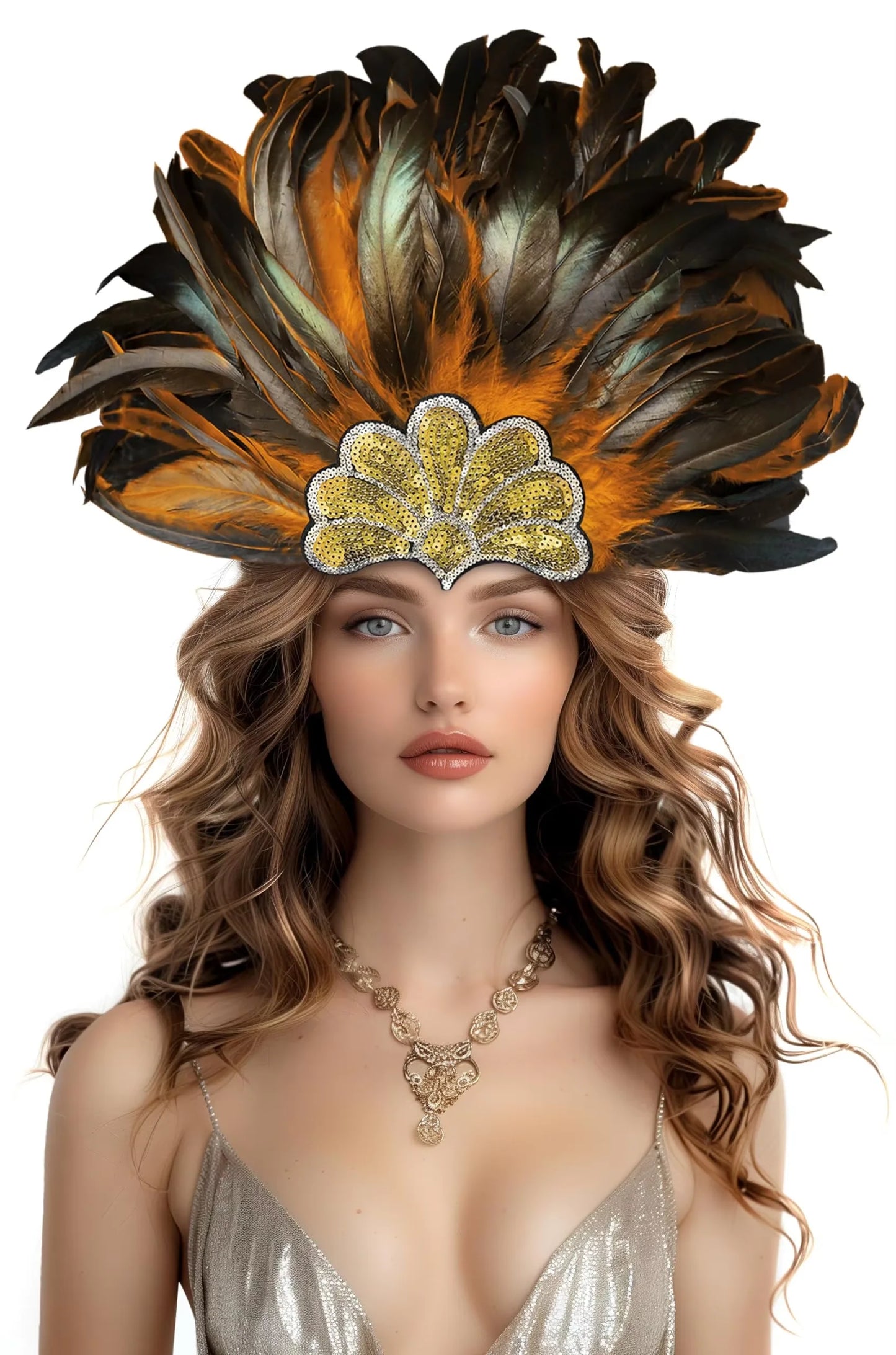 Fascinator Plumes Multicolores