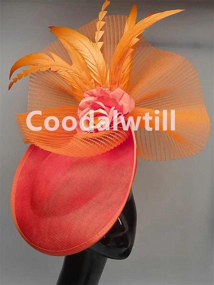 Fascinator Marine Élégant