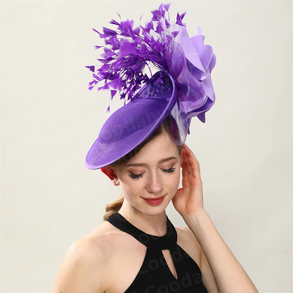 Élégance Florale Fascinator