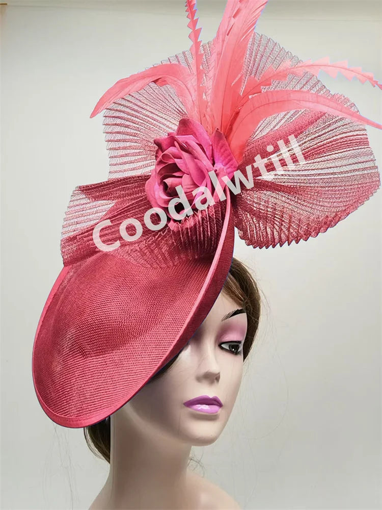 Fascinator Marine Élégant