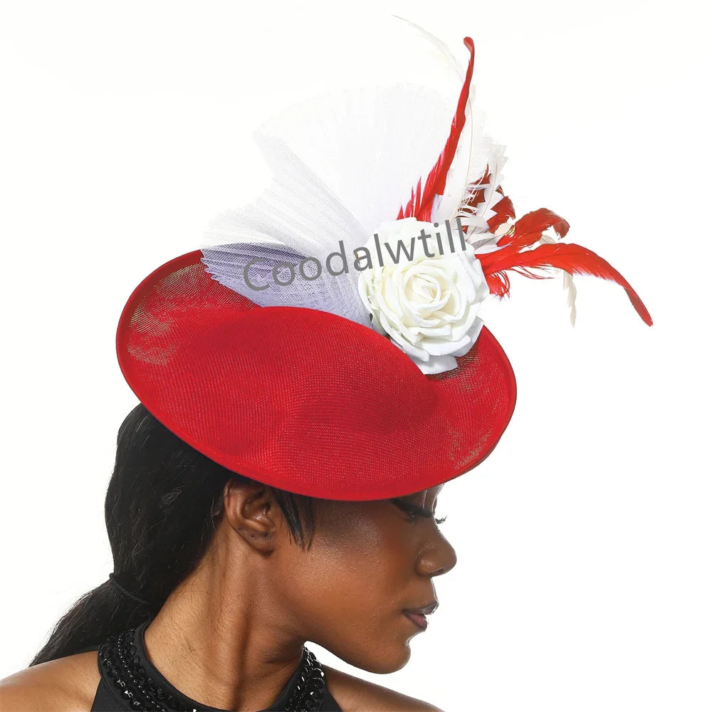 Fascinator Marine Élégant