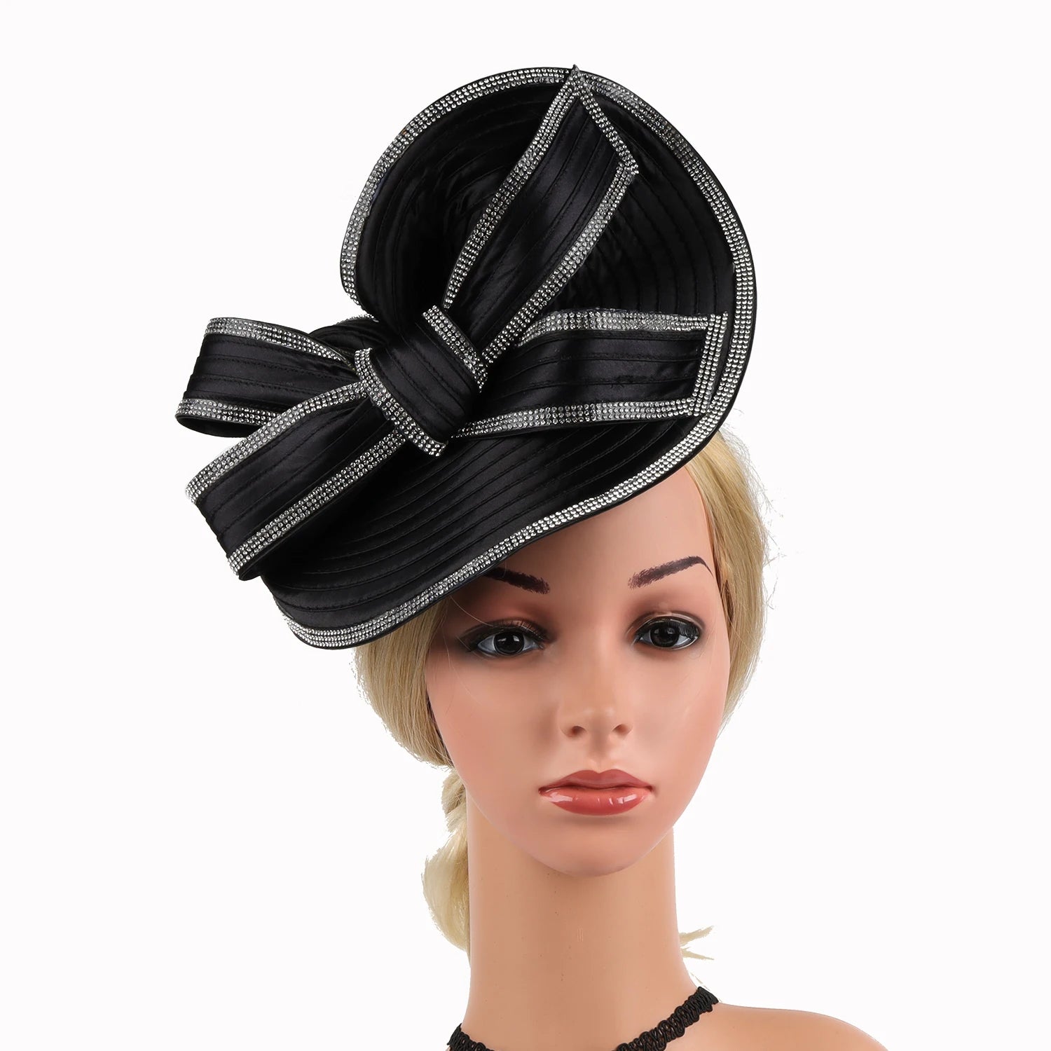 Fascinator Satin de Noël