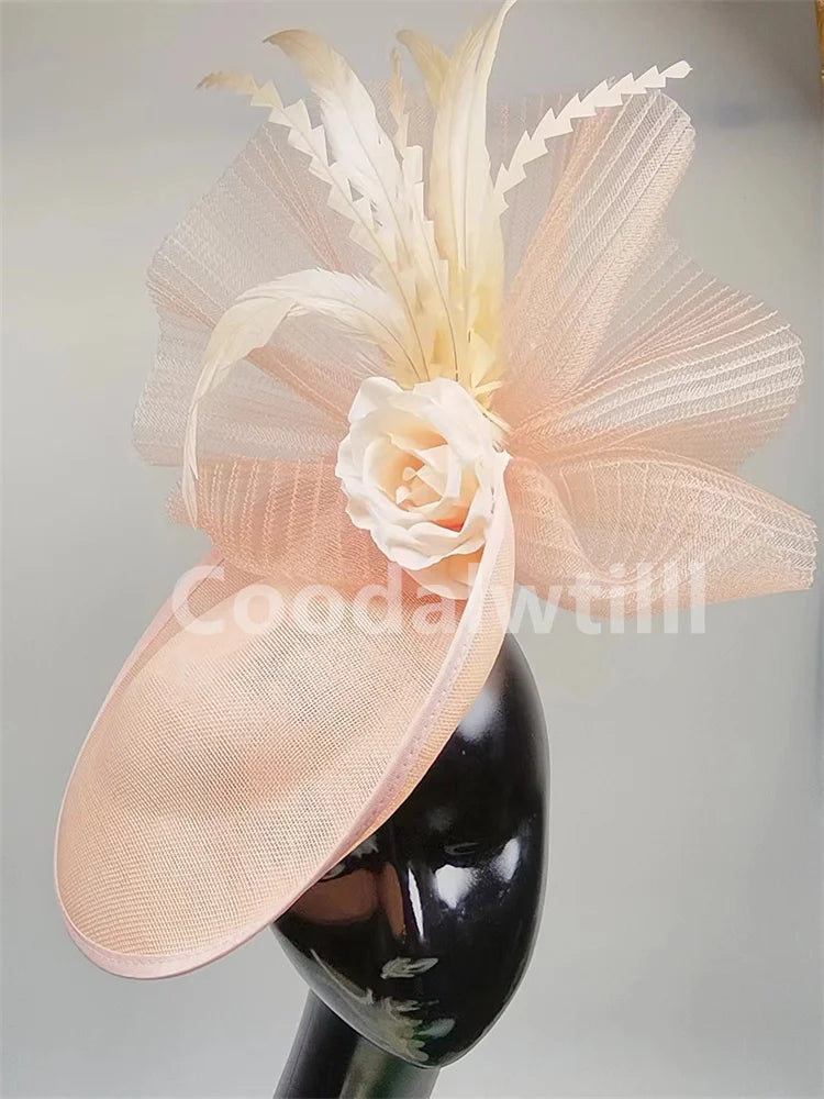 Fascinator Marine Élégant