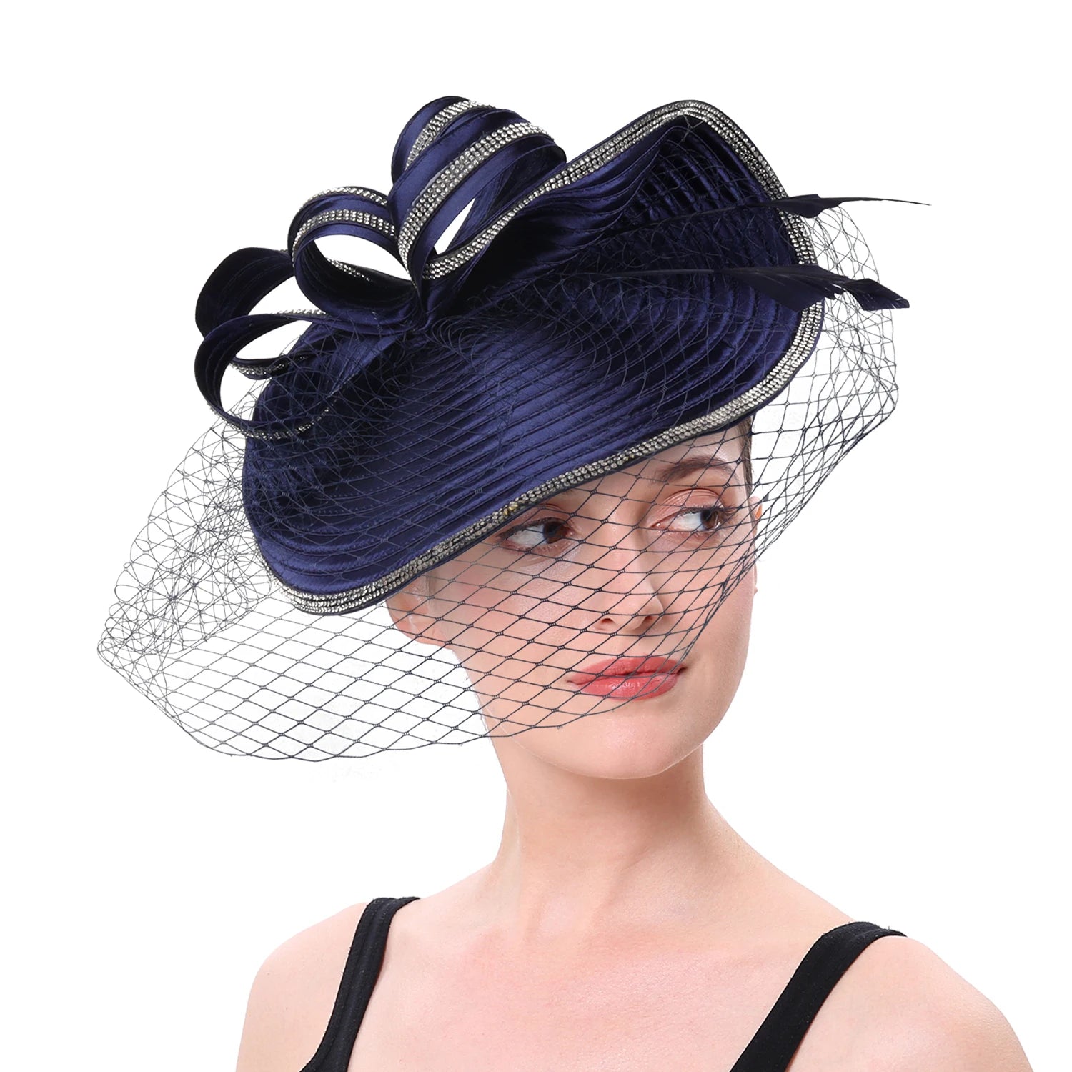 Fascinator Satin de Noël