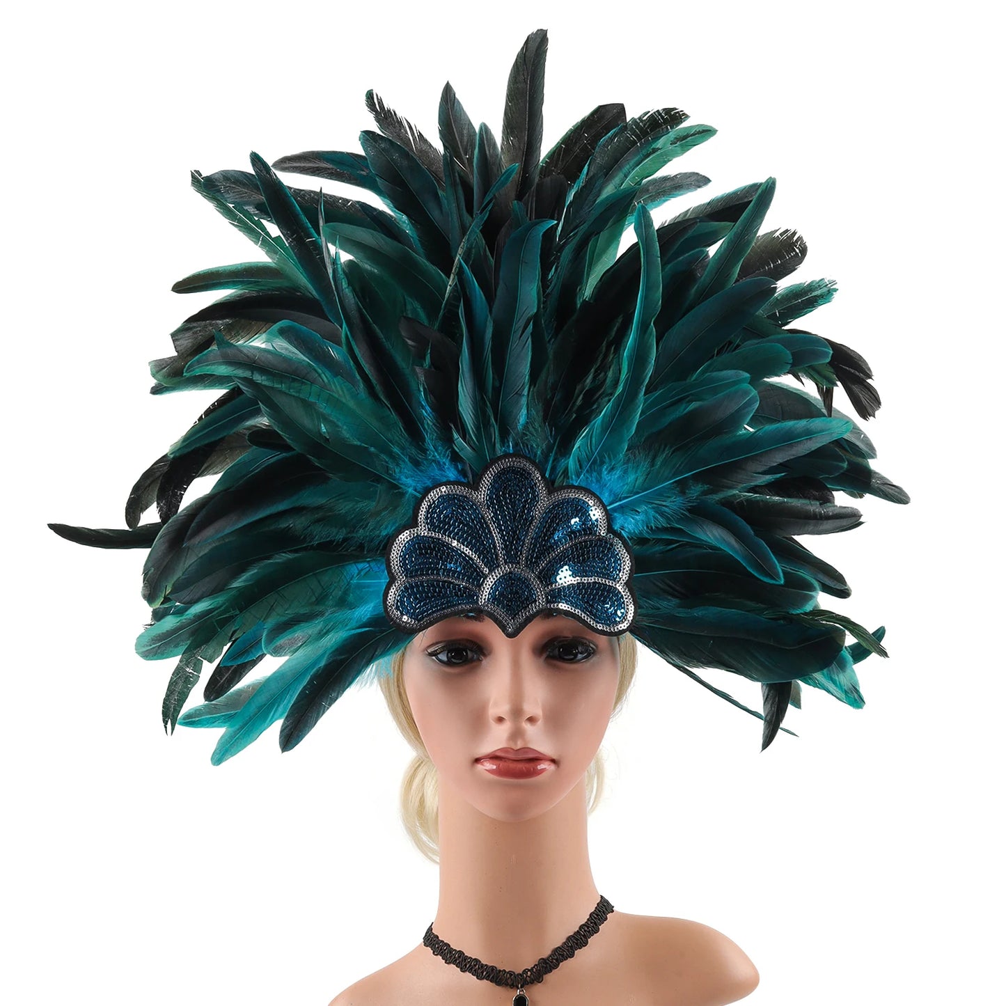 Fascinator Plumes Multicolores