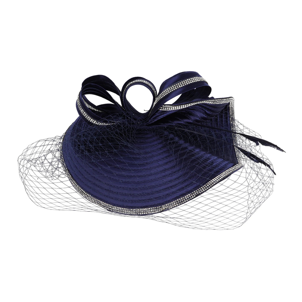 Fascinator Satin de Noël