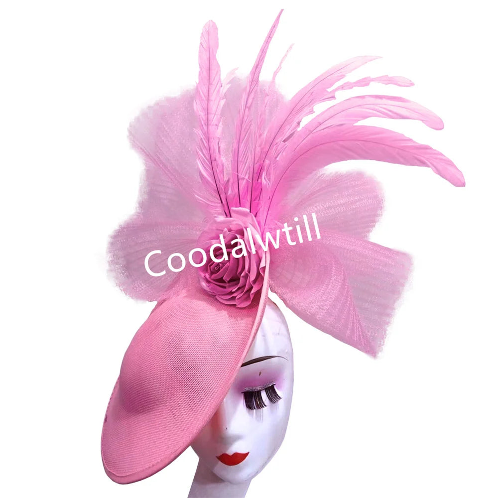 Fascinator Marine Élégant
