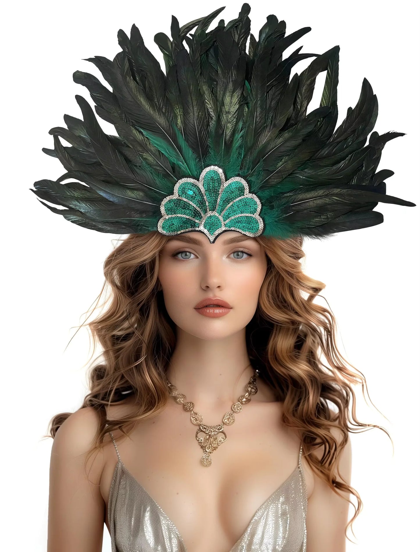 Fascinator Plumes Multicolores