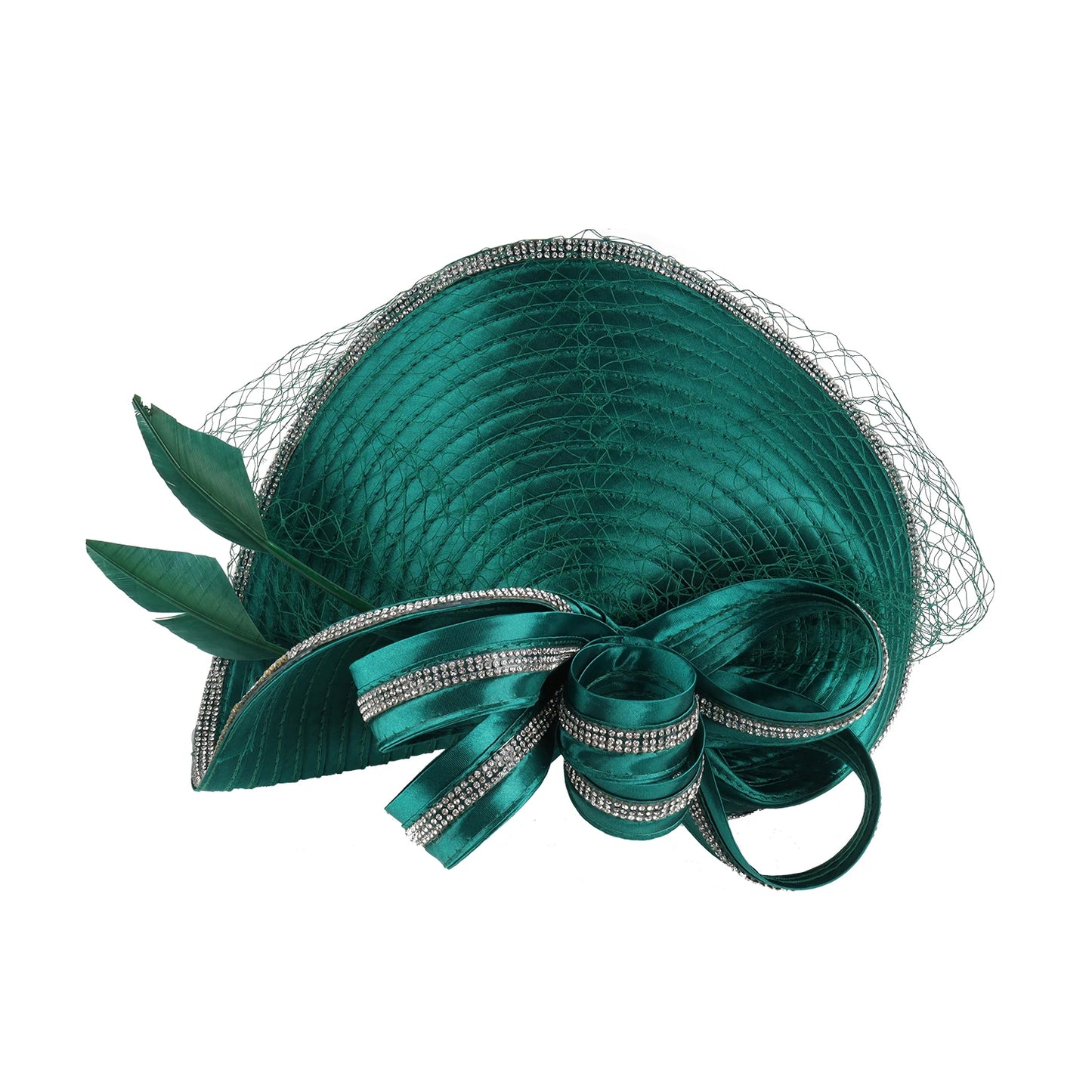 Fascinator Satin de Noël