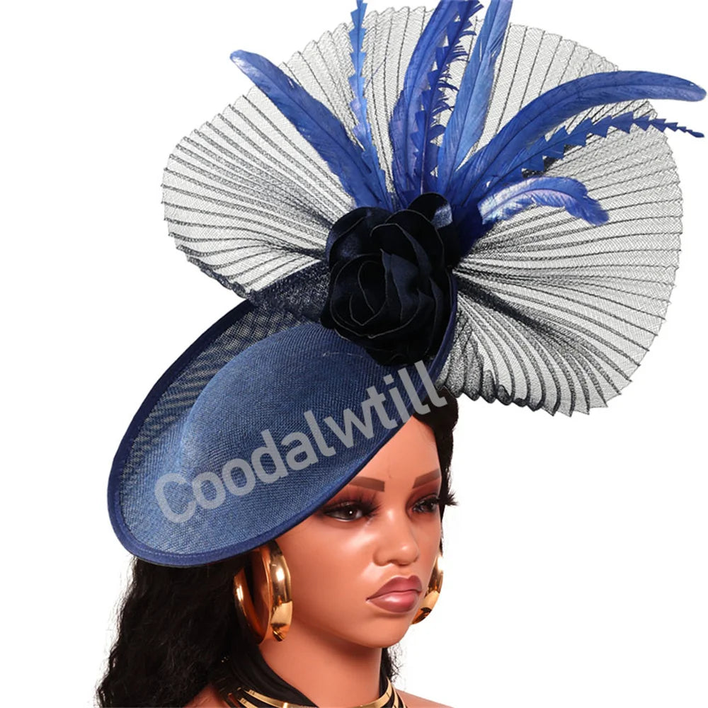 Fascinator Marine Élégant