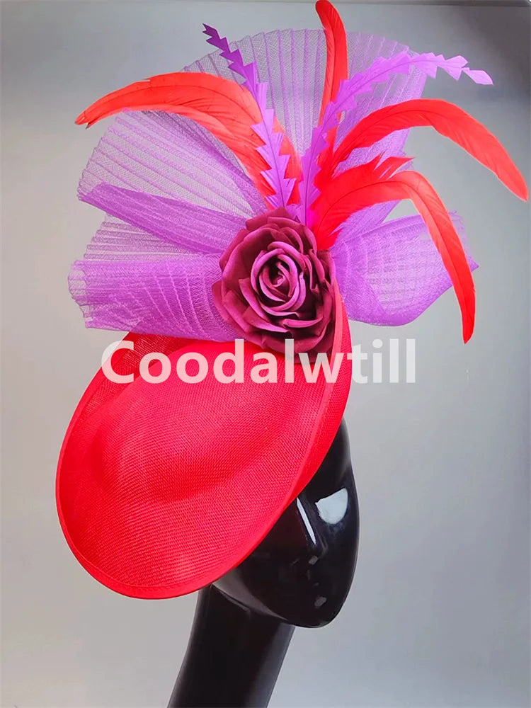 Fascinator Marine Élégant