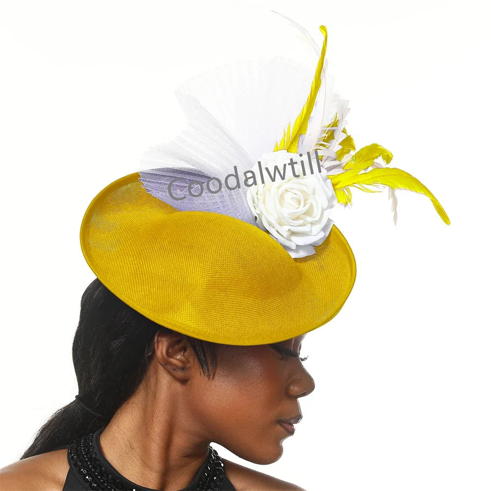 Fascinator Marine Élégant