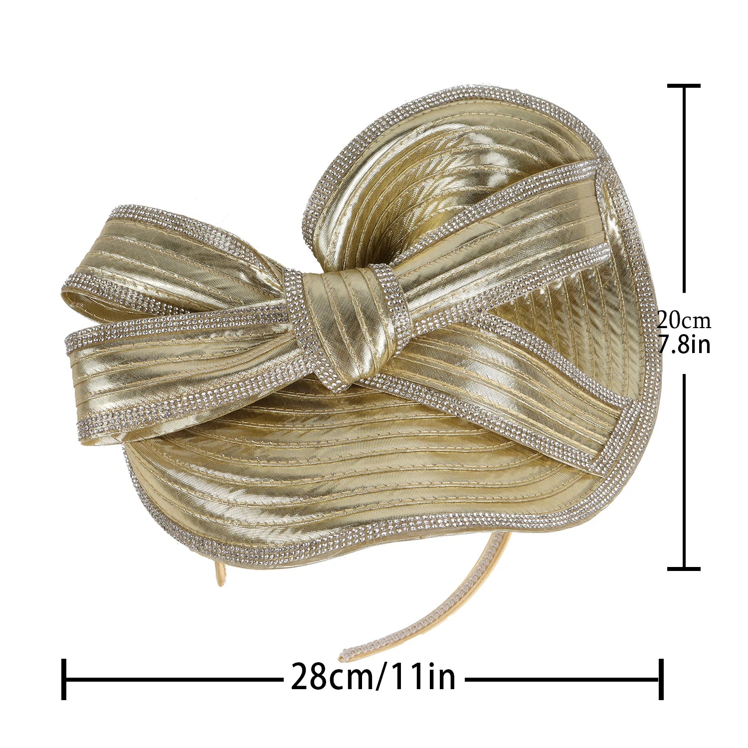 Fascinator Satin de Noël