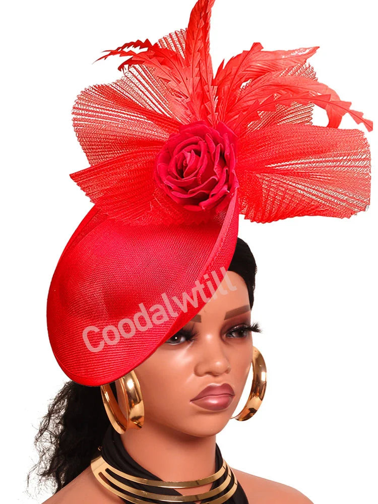Fascinator Marine Élégant