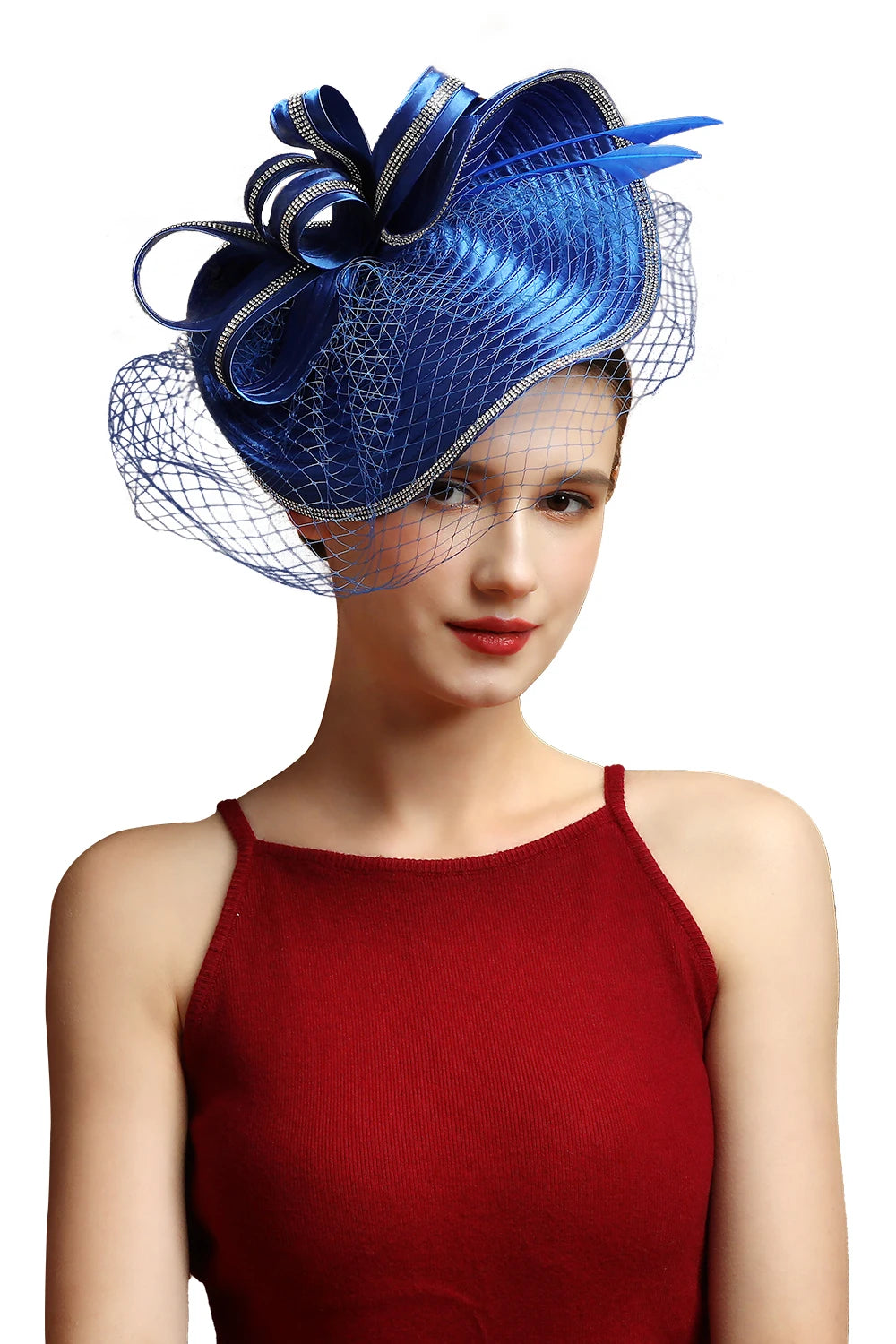 Fascinator Satin de Noël