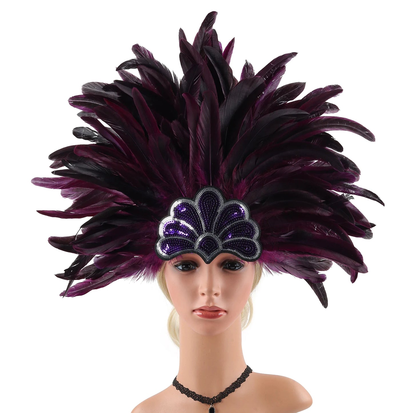 Fascinator Plumes Multicolores
