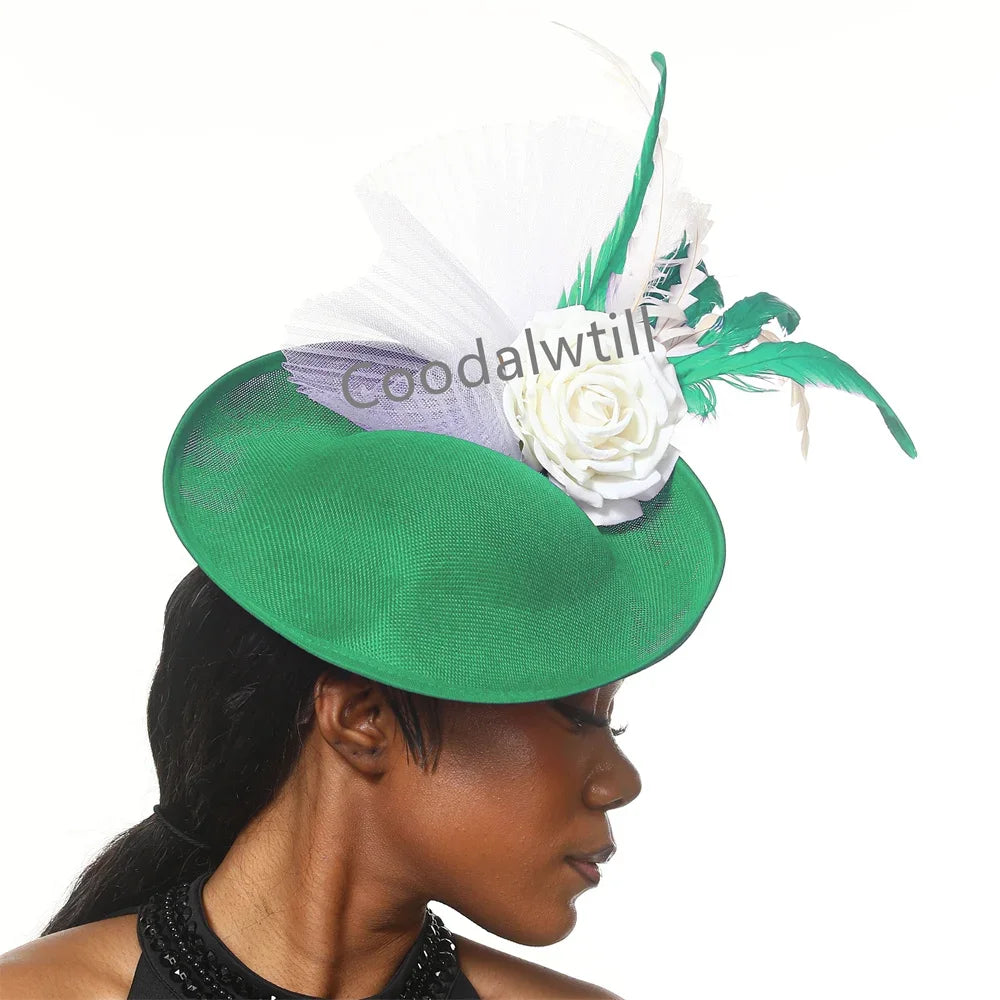 Fascinator Marine Élégant