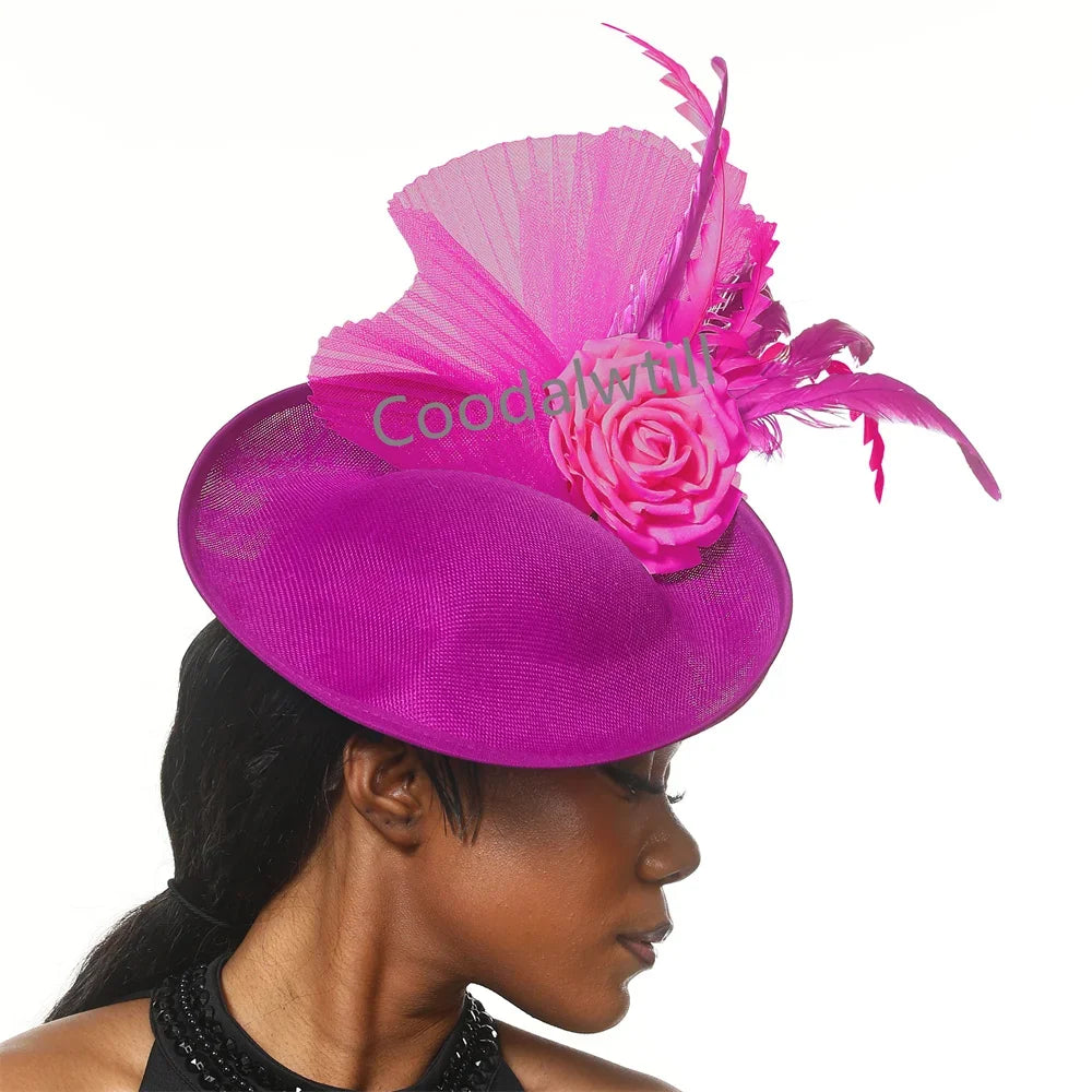 Fascinator Marine Élégant